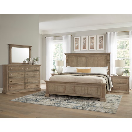 5-Piece King Panel Bedroom Set