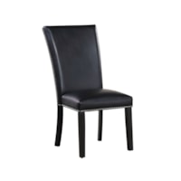 Black Vegan Leather
