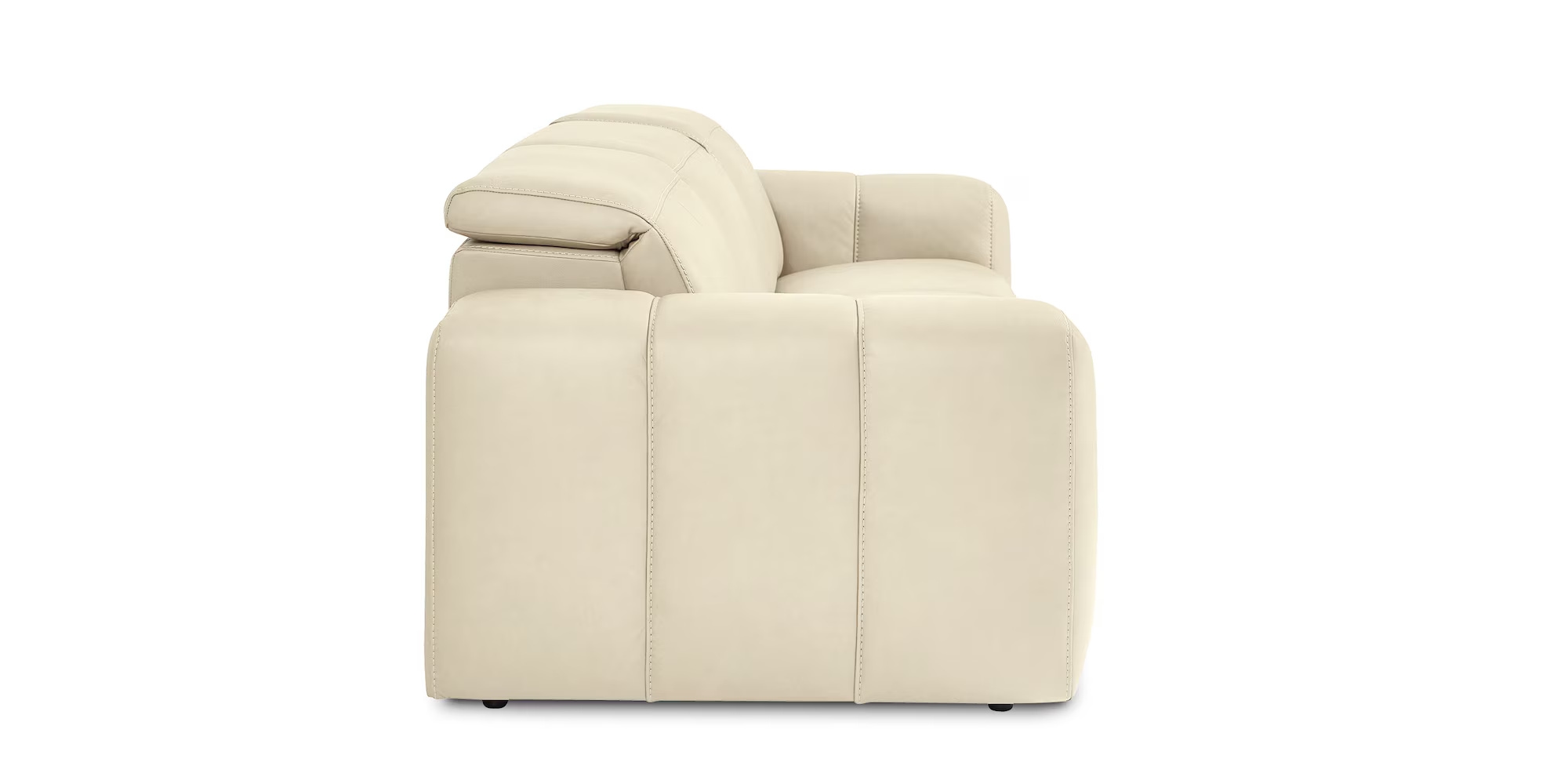 Airy Leather Power Reclining Sofa