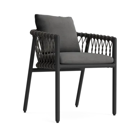 Cushioned Rope Dining Armchair