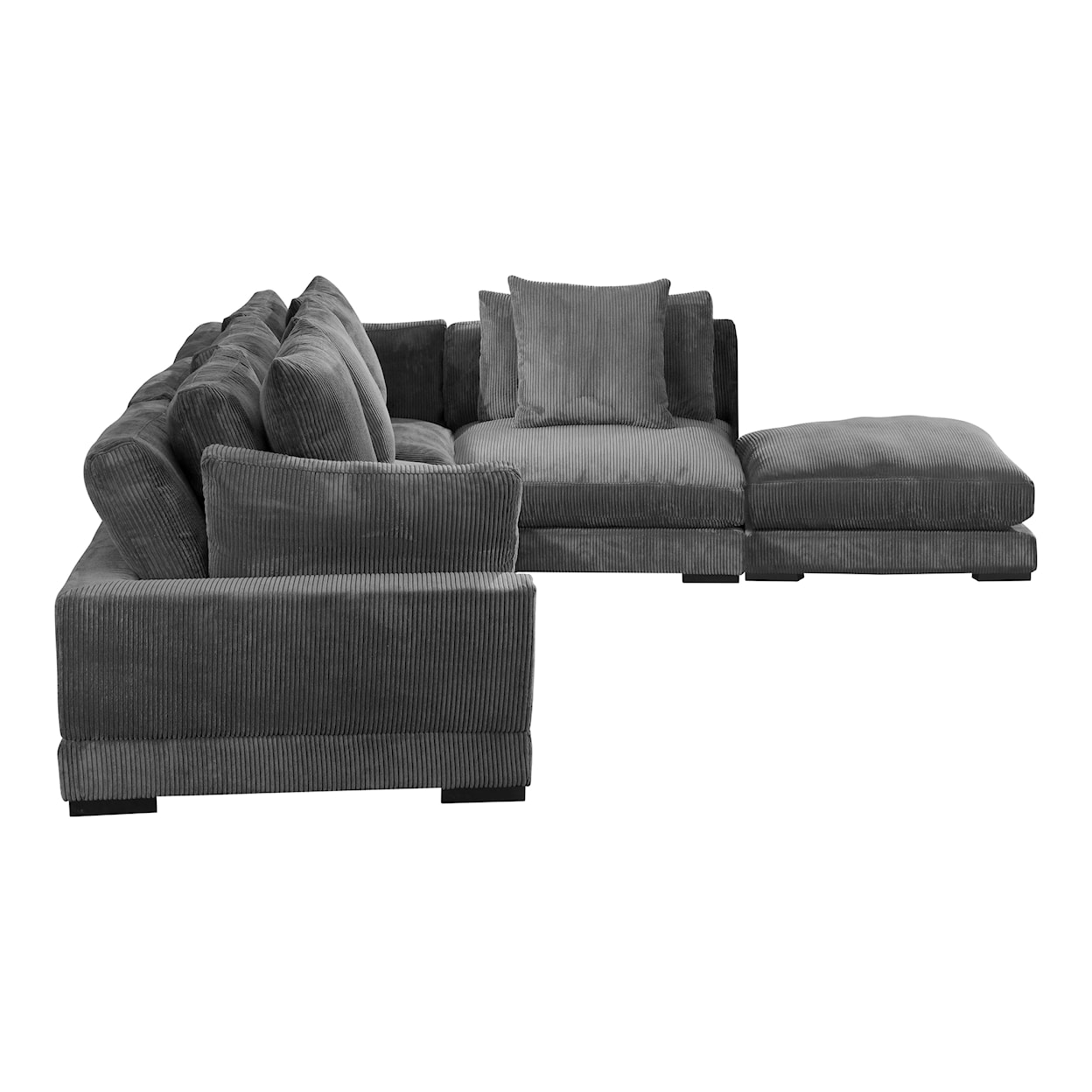 Moe's Home Collection Tumble Tumble Dream Modular Sectional Charcoal