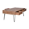 Jofran Rollins 3 Drawer Coffee Table