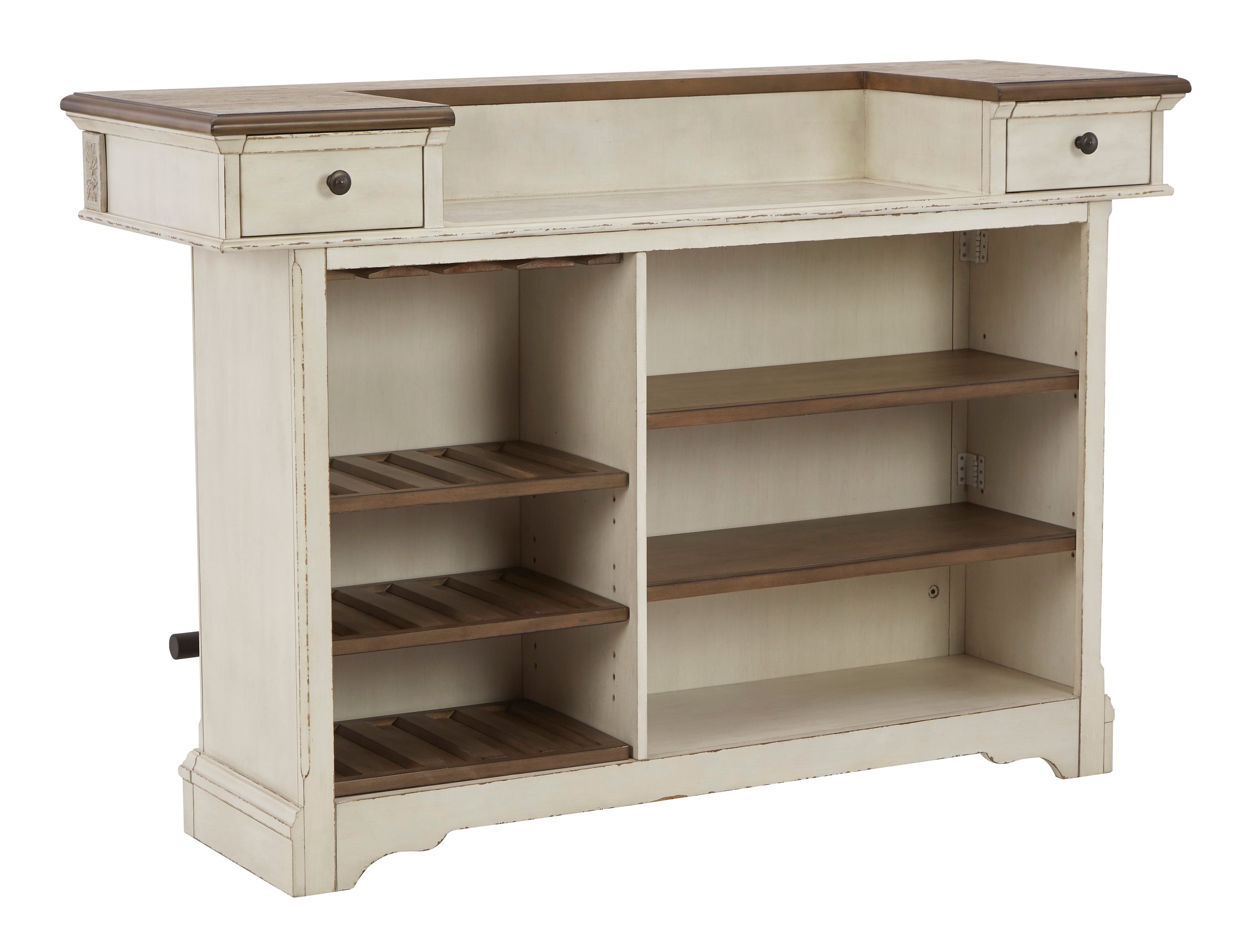 Signature Design by Ashley Realyn D74365x1+D743030x2 TwoTone Bar