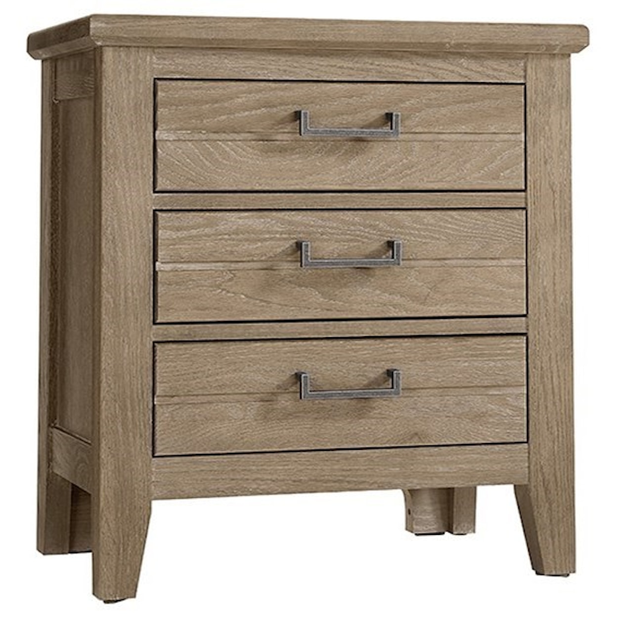 Laurel Mercantile Co. Passageways 3-Drawer Nightstand