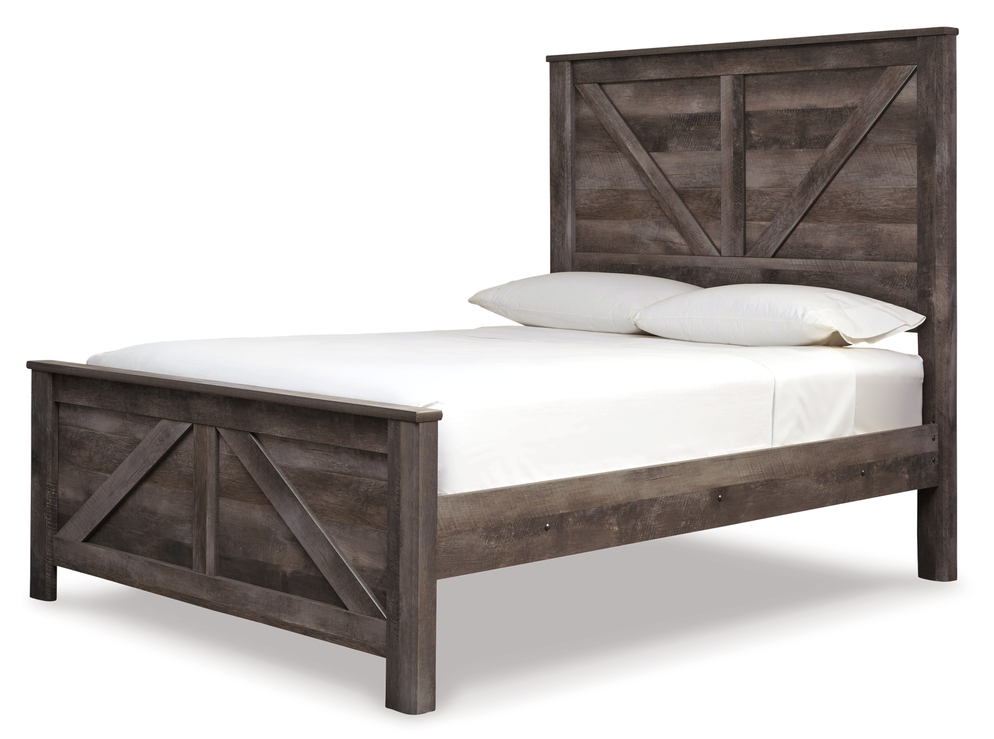 Signature Design by Ashley Wynnlow Queen Crossbuck Panel Bed