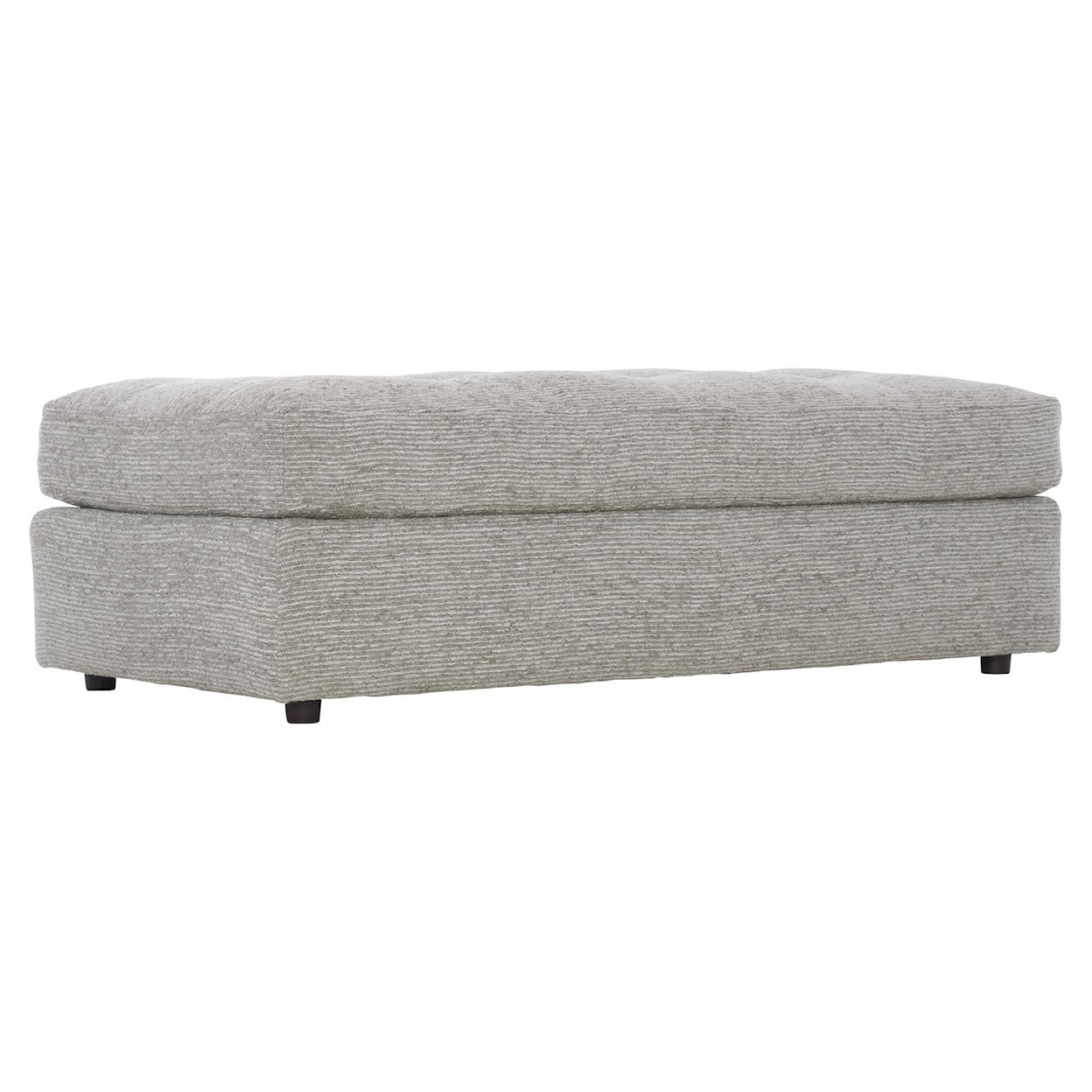 Bernhardt Plush Nest Fabric Cocktail Ottoman