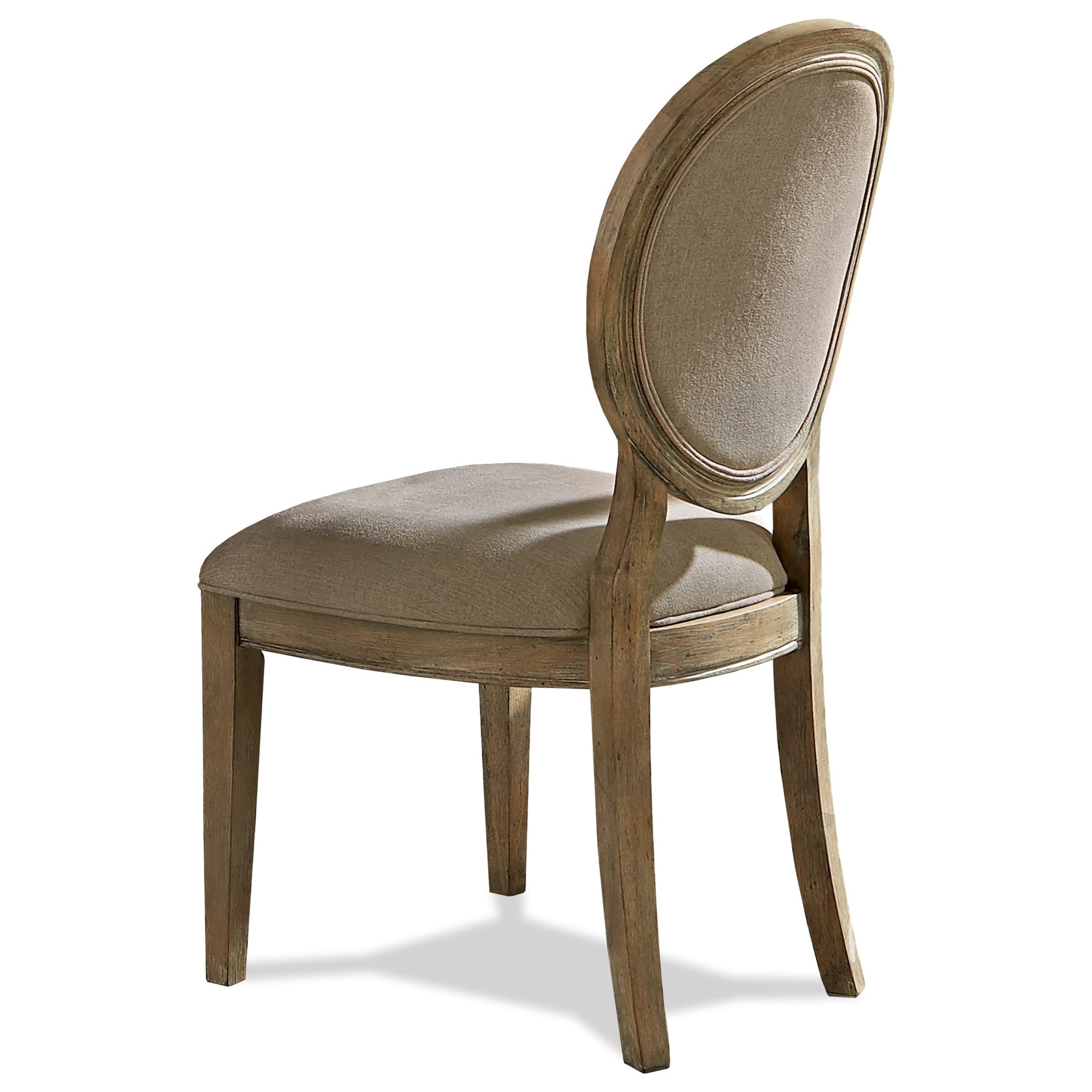 Upholstered Oval Side Chair