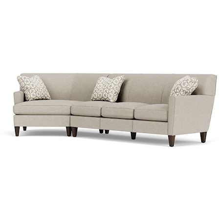 2-Piece Sectional with LAF Angled Chaise