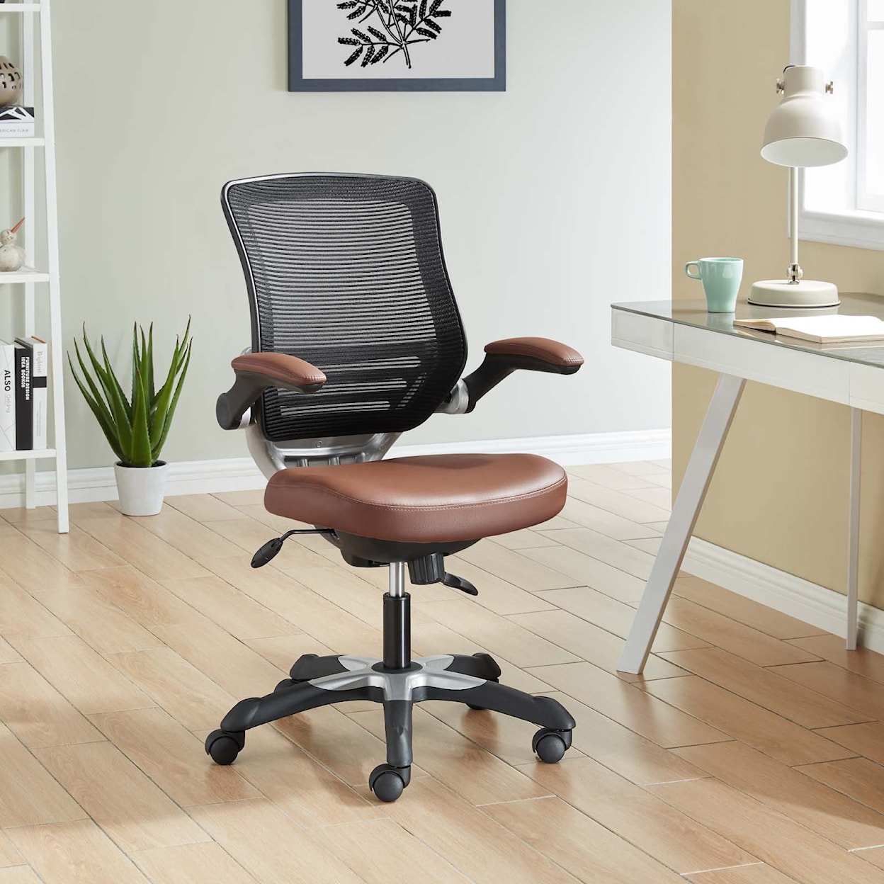 Modway Edge Vinyl Office Chair