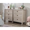 Sauder TRESTLE Trestle Dresser