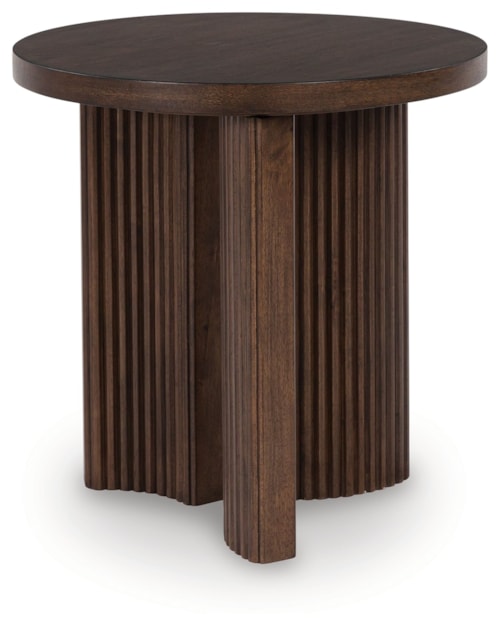 Round End Table