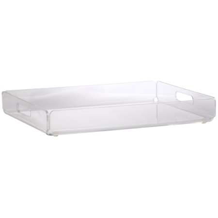 Corner Cut Acrylic Tray