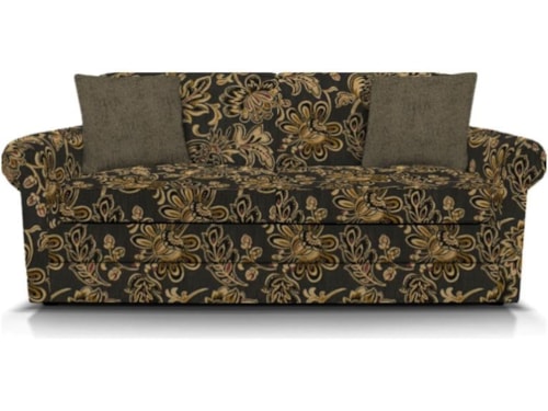 Casual Full Sleeper Loveseat with Innerspring Mattress