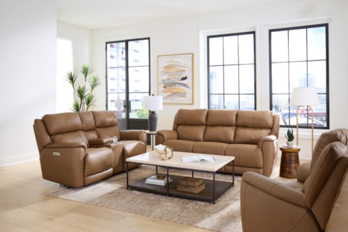 3 Piece Power Recliner Living Room Set