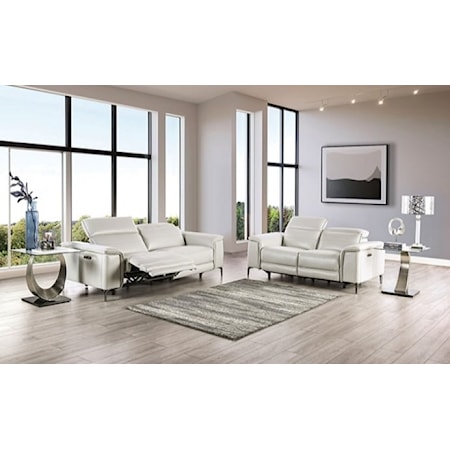 2-Piece Power Reclining Living Room Set