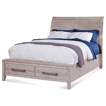 Queen Sleigh Bed