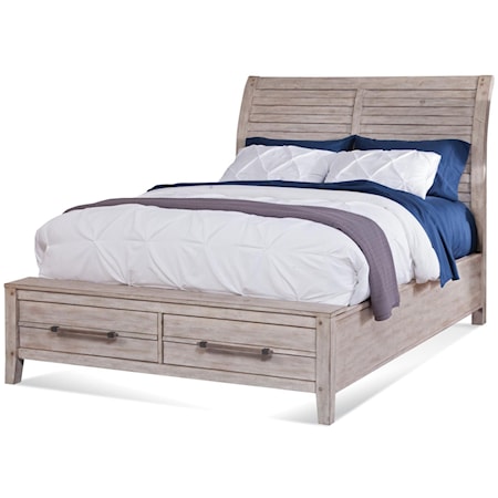 King Sleigh Bed