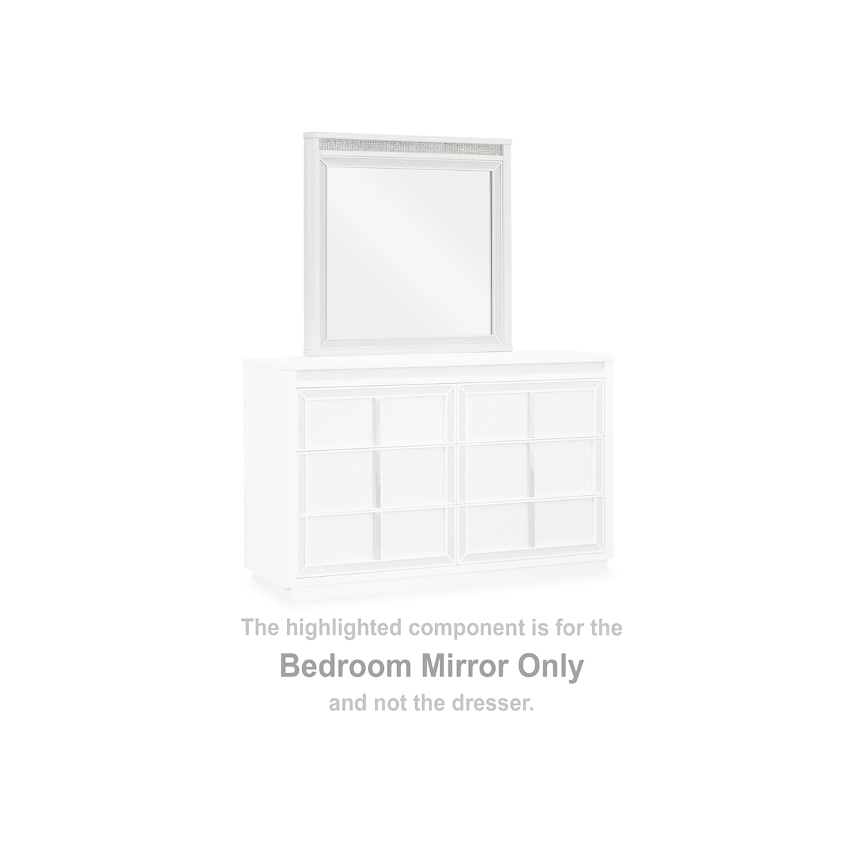 Ashley Furniture Signature Design Chalanna Bedroom Mirror