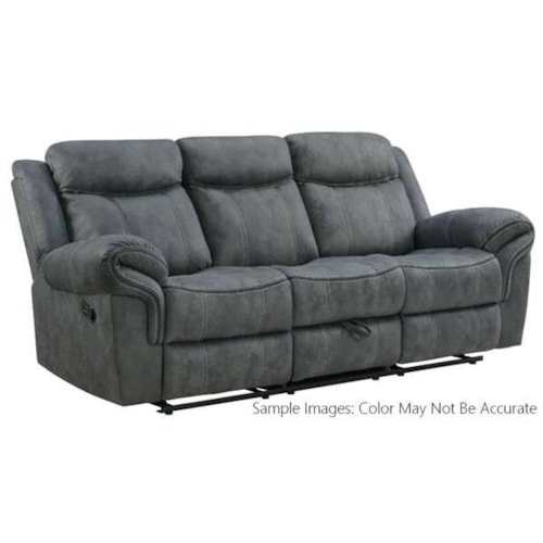 Reclining Sofa w/Drop Table & Storage Drawer