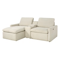 3-Piece Power Sectional with Console