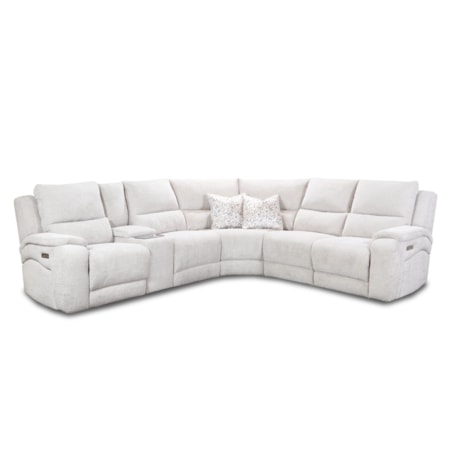 Triple Power Reclining Sectional