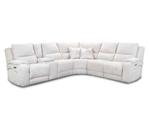 Triple Power Reclining Sectional