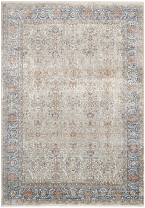 8'6" x 11'6" Grey Rectangle Rug