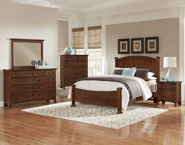 Vaughan-Bassett Bonanza California King Poster Bed