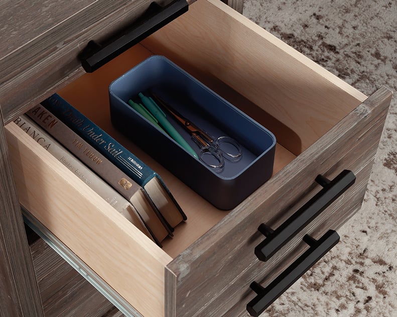 Sauder Aspen Post Aspen L-Shaped Home Office Desk