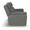 Flexsteel Latitudes - Sawyer Power Reclining Console Loveseat