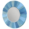 Uttermost Isle Isle Aqua Round Mirror