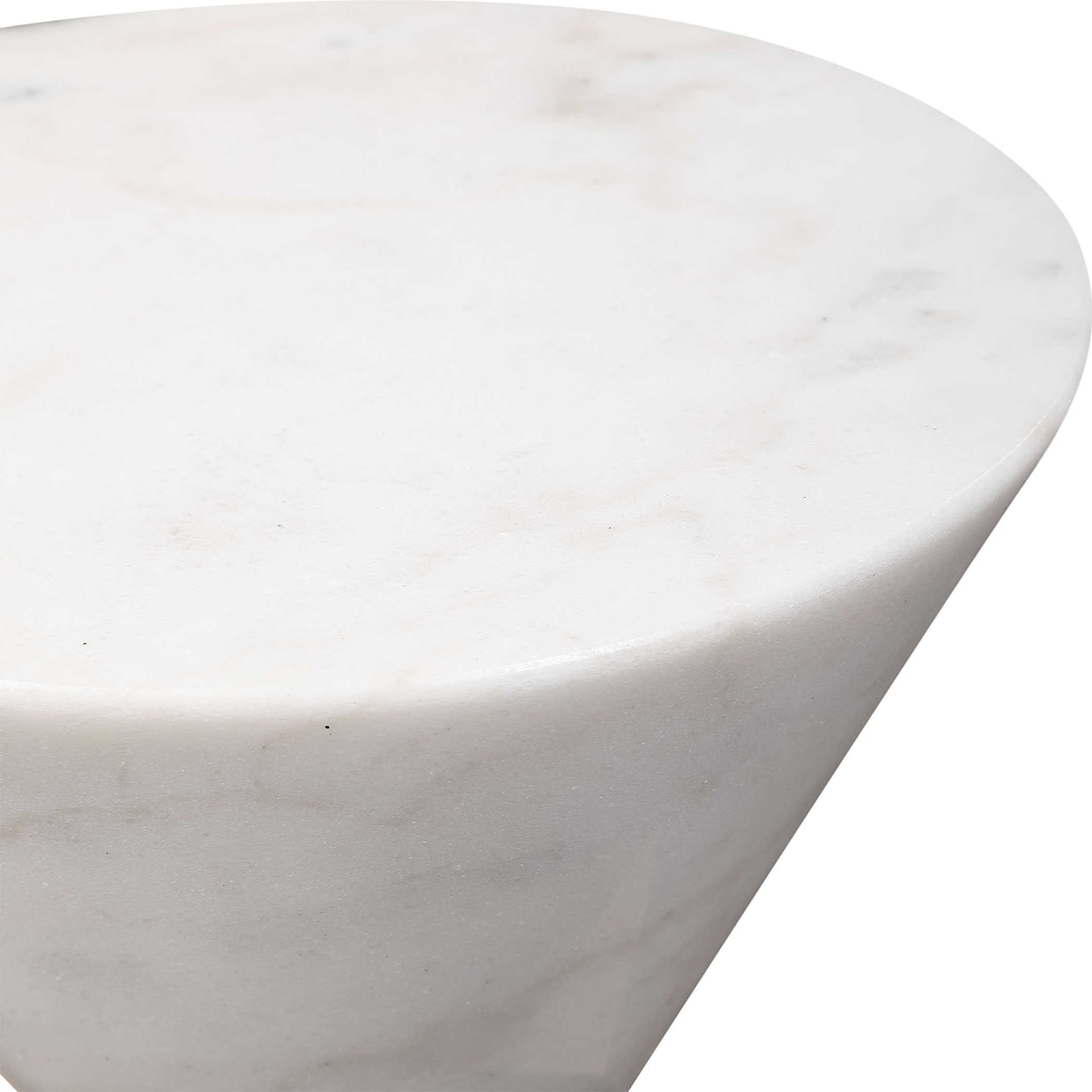 Uttermost Accent Furniture - Occasional Tables Hat Marble Drink Table