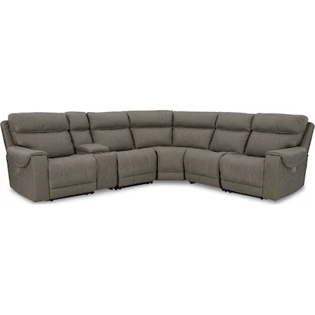 6-Piece Power Reclining Sectional