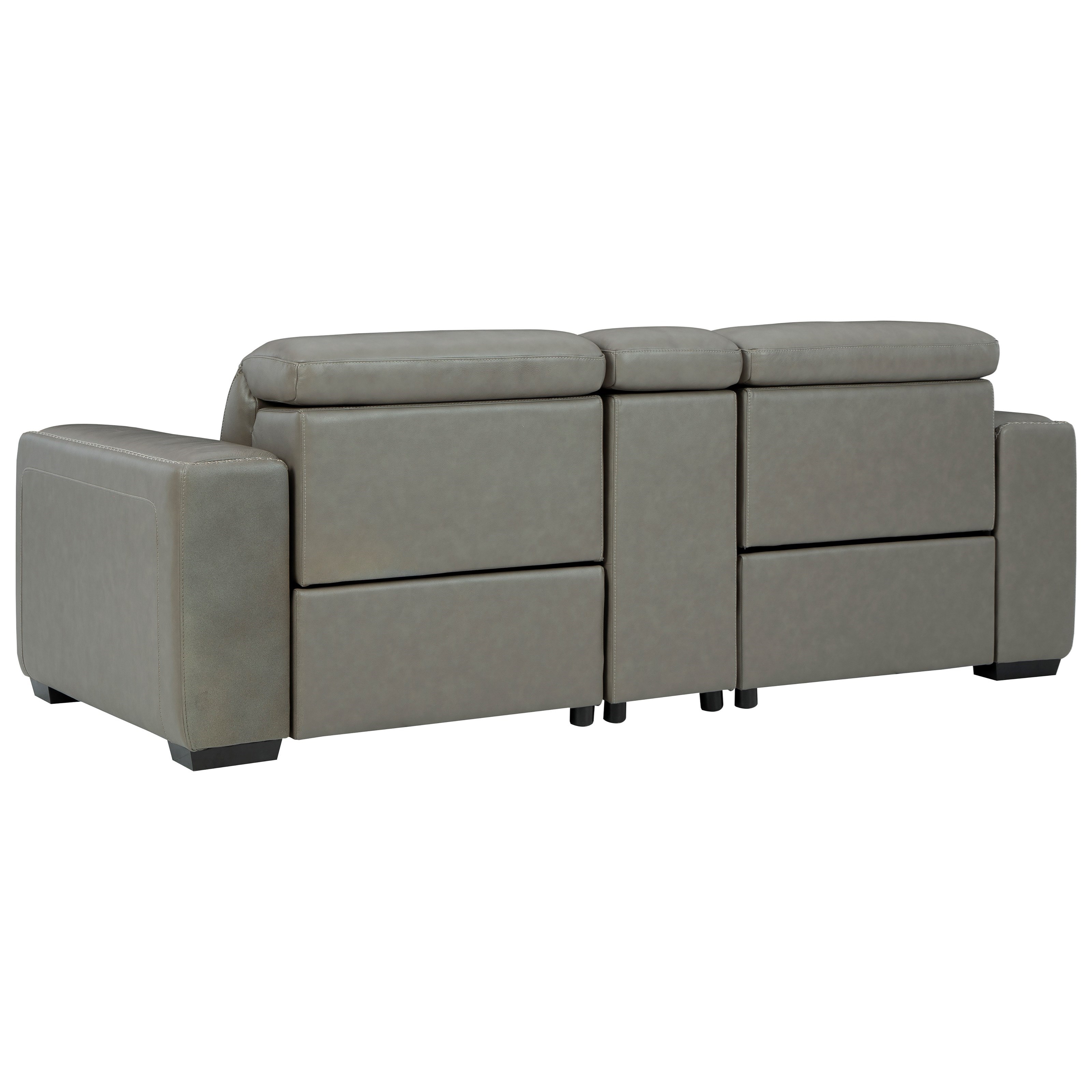 Signature Design by Ashley Correze Power Reclining Loveseat w/ Console