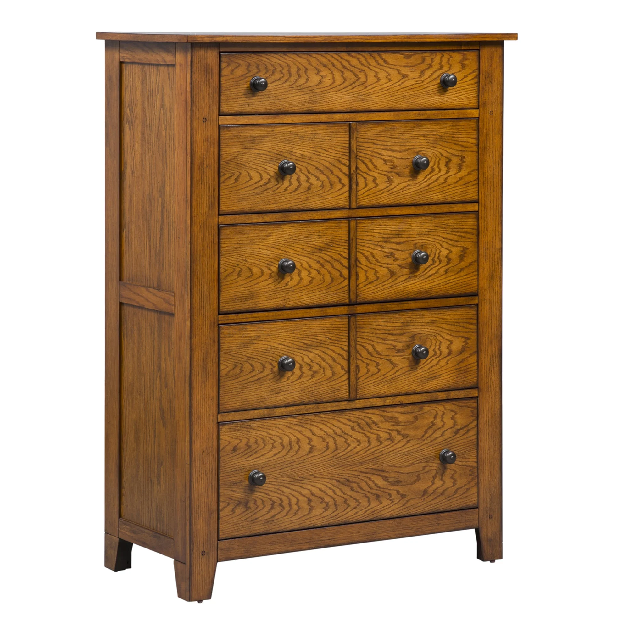 Liberty Furniture Grandpa's Cabin 175-BR41 Rustic 5-Drawer Bedroom ...