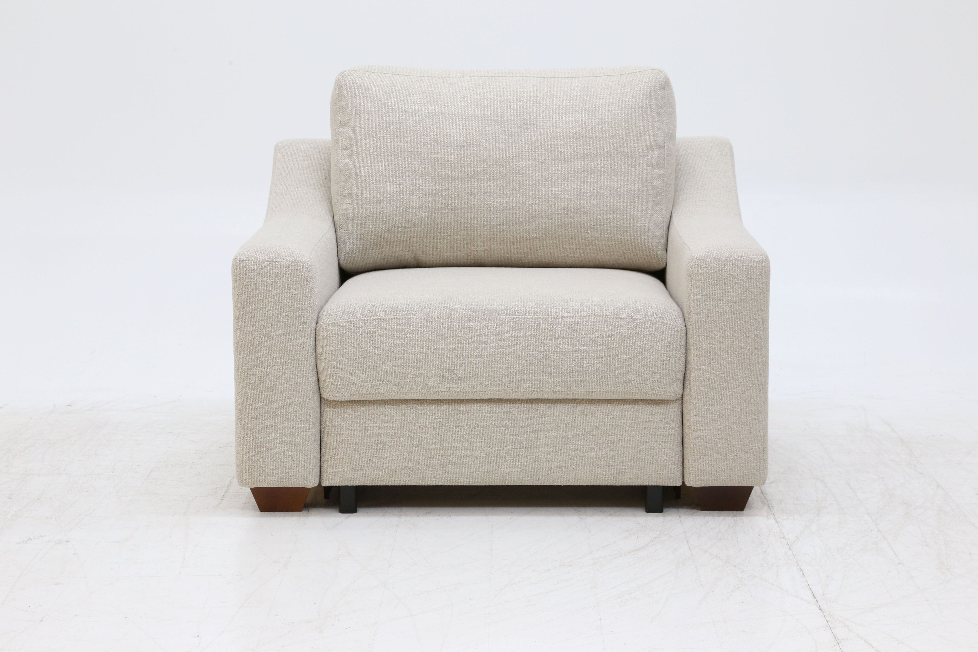 Sloping Track-Arm Chair Sleeper