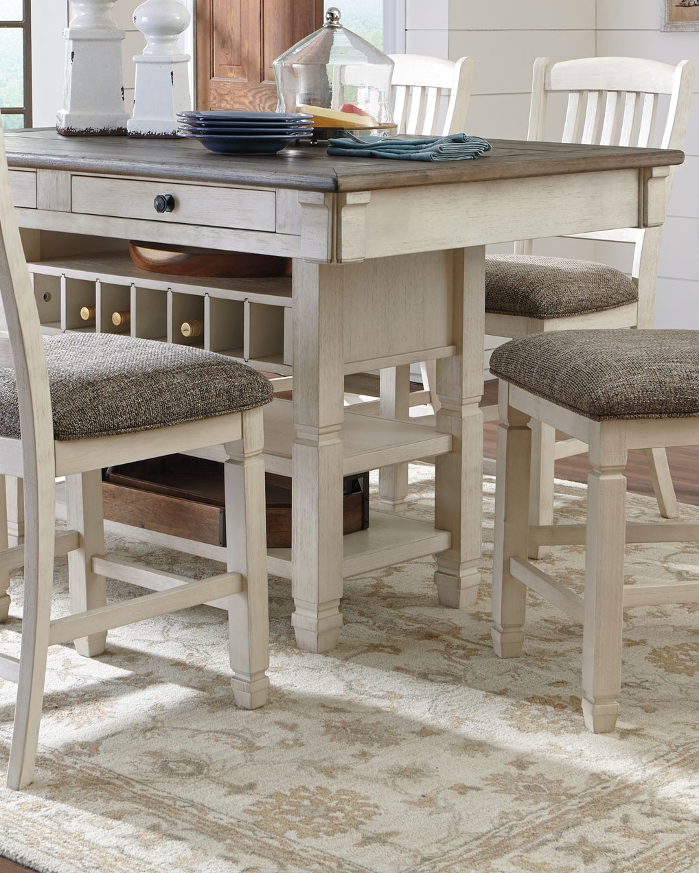 Signature Design by Ashley Bolanburg Dining Room Set