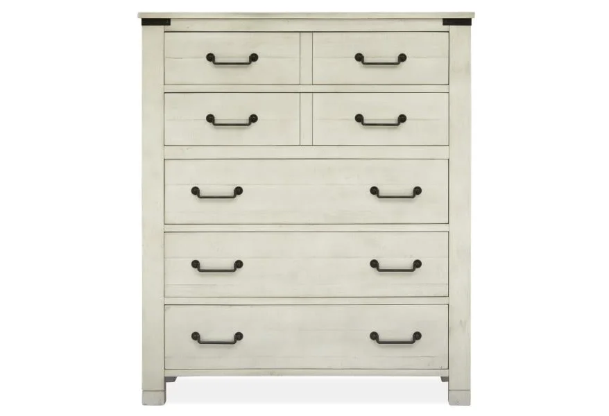 Chesters Mill Bedoom 5-Drawer Chest by Magnussen Home at Reeds Furniture