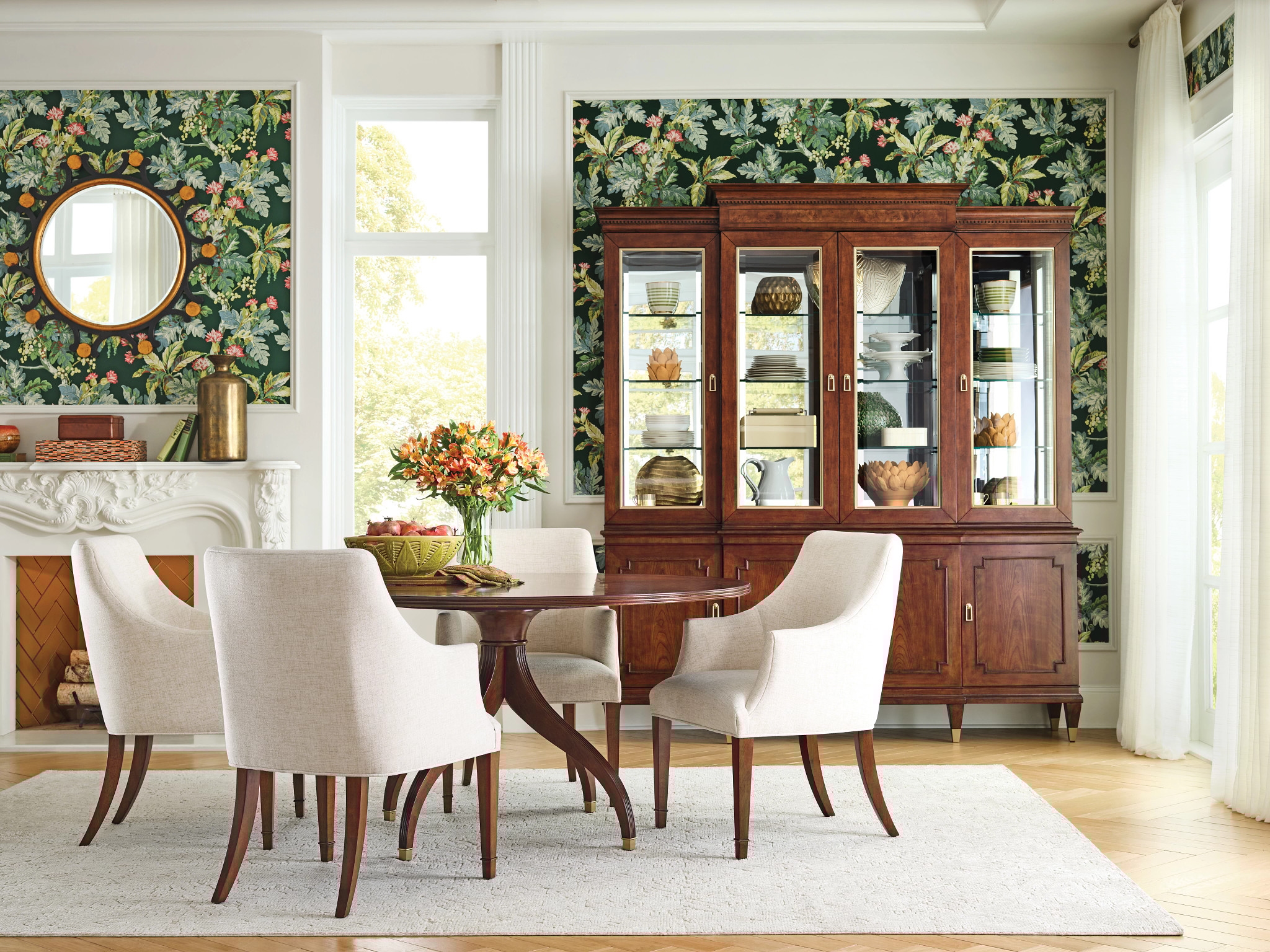 Round Dining Table - Complete