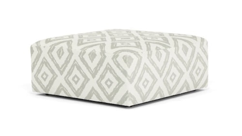 Contemporary Large Cube Ottoman
