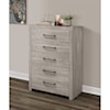 Global Furniture LINWOOD 5-Drawer Bedroom Chest