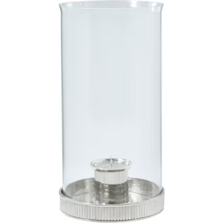 Nickel Plated Candle Holder