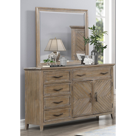 Dresser with Mirror