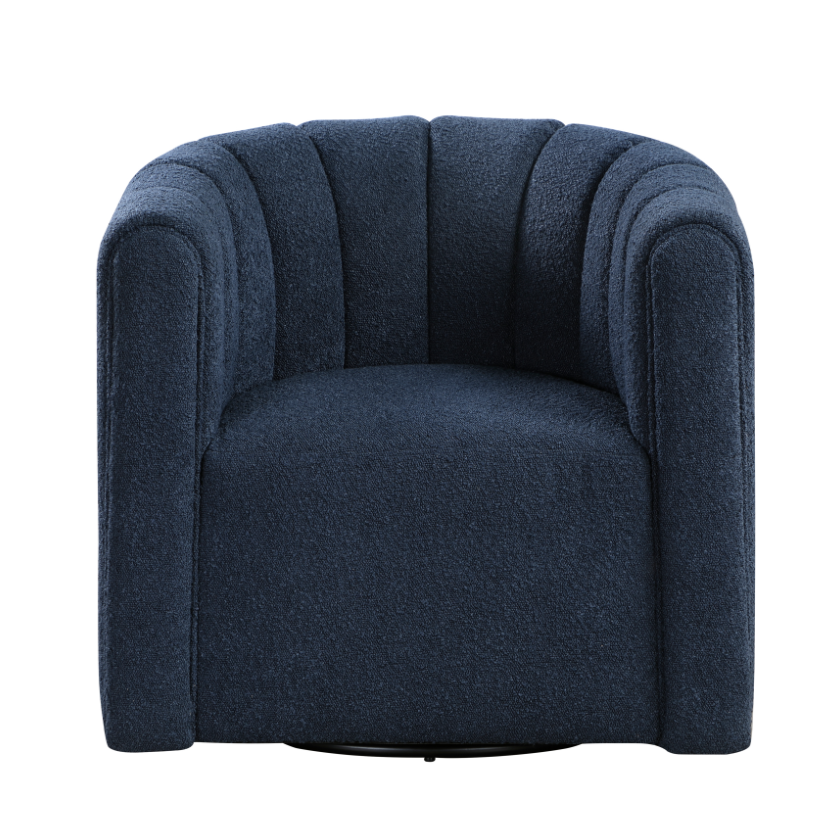 Homelegance Hasley Swivel Chair with Ottoman