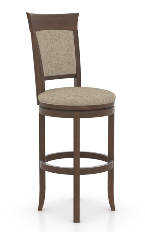 Transitional Customizable 30" Swivel Stool