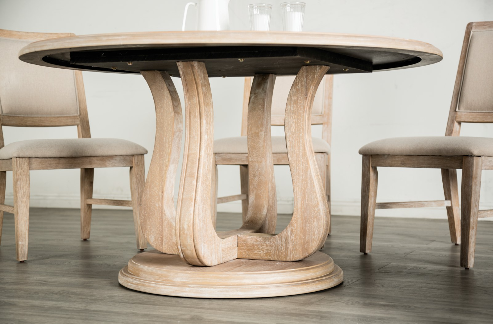 5-Piece Round Dining Table Set