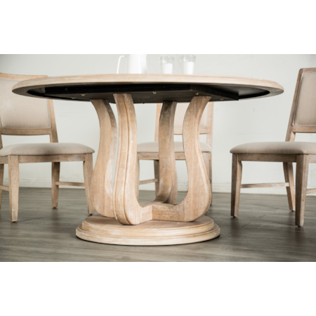 5-Piece Round Dining Table Set