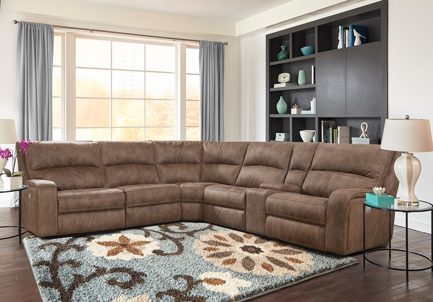 6-Piece Power Reclining Sectional Sofa