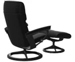 Stressless by Ekornes Admiral Reclining Chair & Ottoman