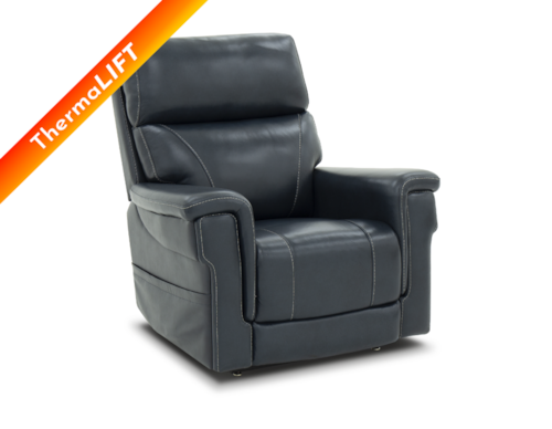 Casual Power Lift Recliner with Power Headrest, Power Lumbar and Heat